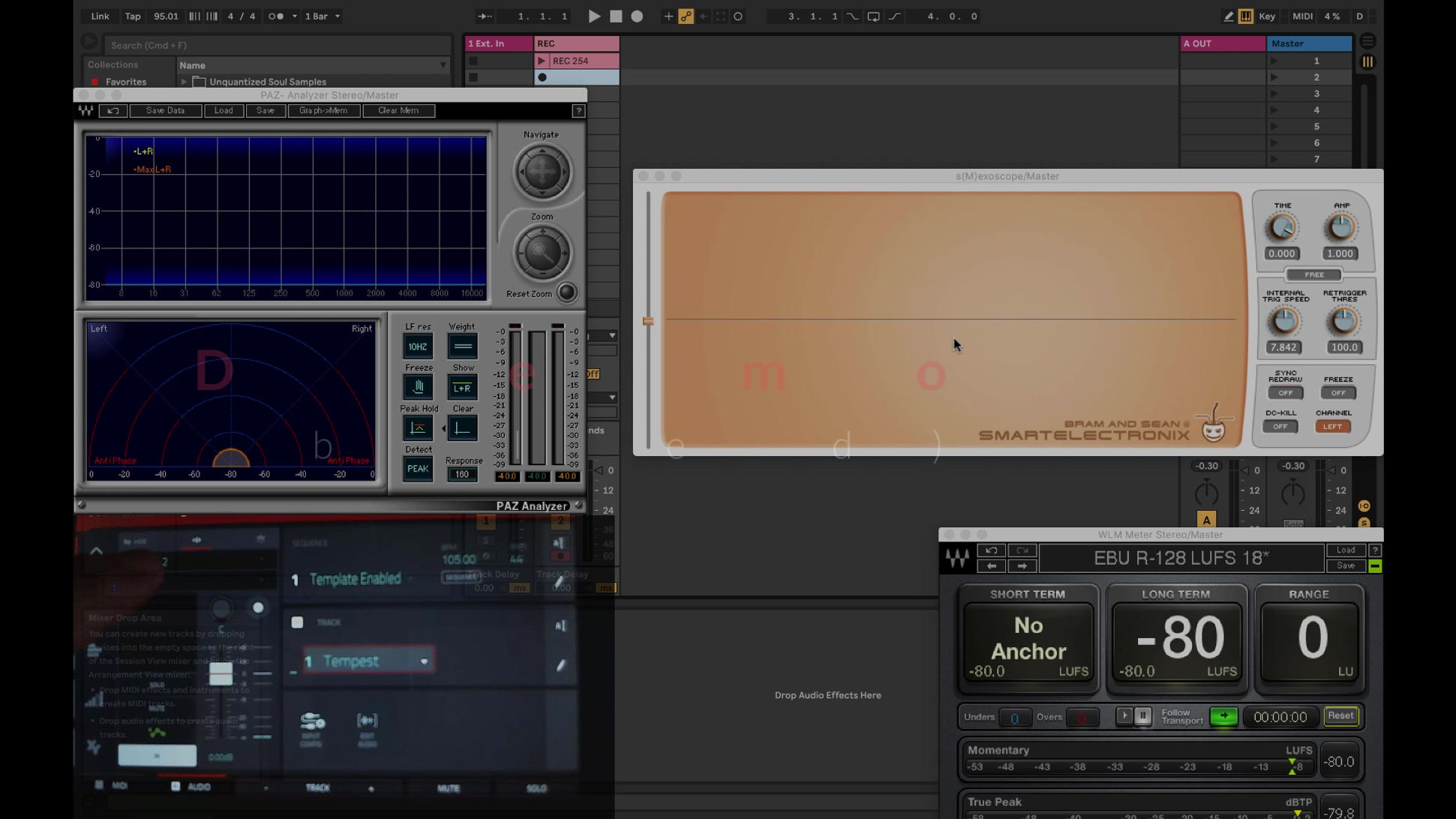 YA Mastering Template (DSI Tempest Processing)